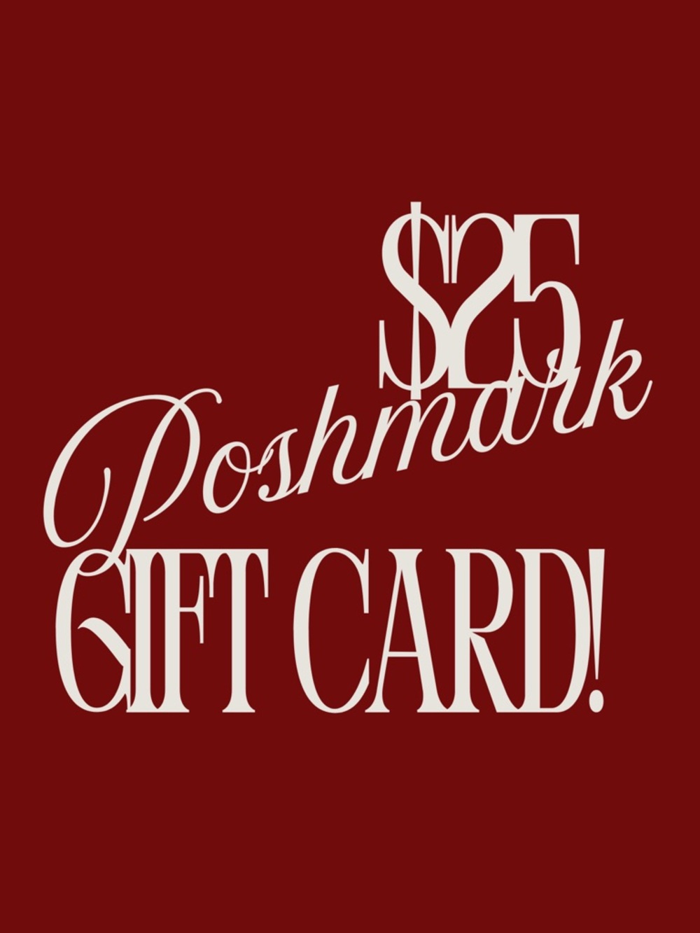 🛍️$25 Poshmark Gift Card Giveaway!🛍️